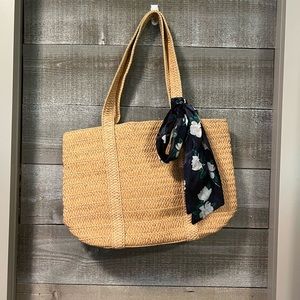 Draper James Everyday Straw Bag